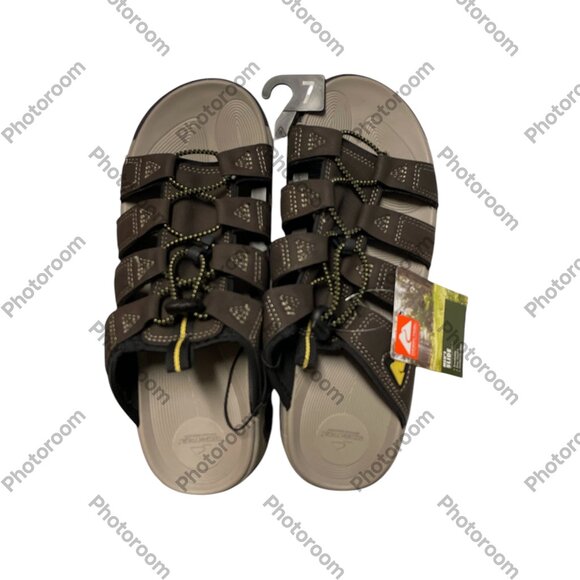 Men's OT fisherman Slide, Ozark Trail, 7, Brown, NWT - Picture 1 of 6